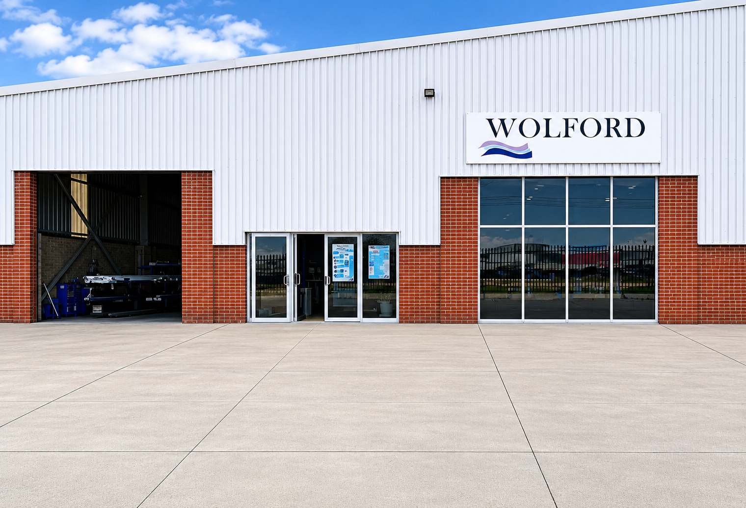 Wolford Powder Coaters facility