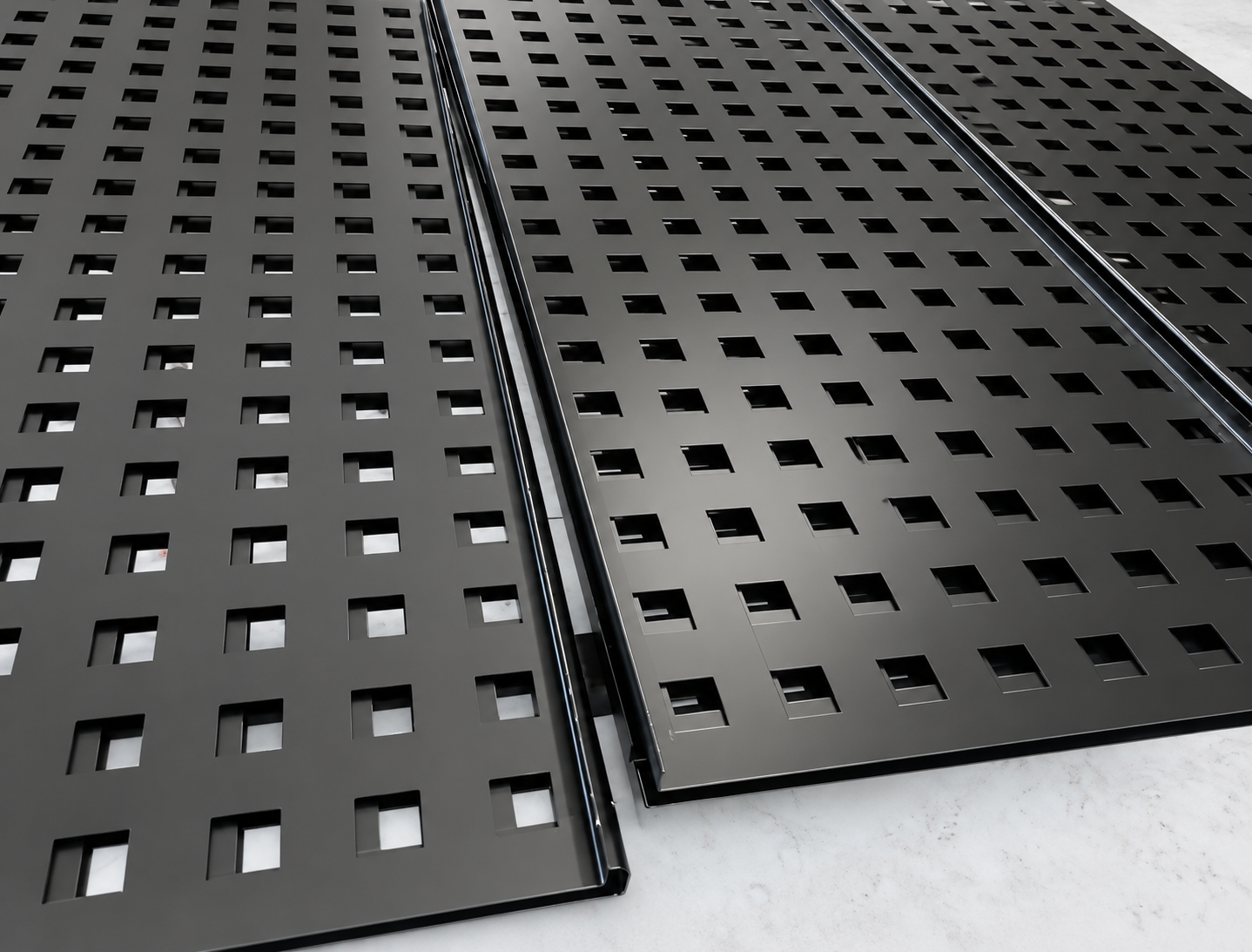 Wolford powder coating facility interior